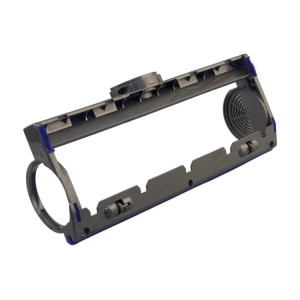 Pour aspirateur Dyson V8/V10, brosses de sol à entraînement direct anti-enchevêtrement, pièces de carrosserie transparentes, style : coque inférieure SH18021364-20
